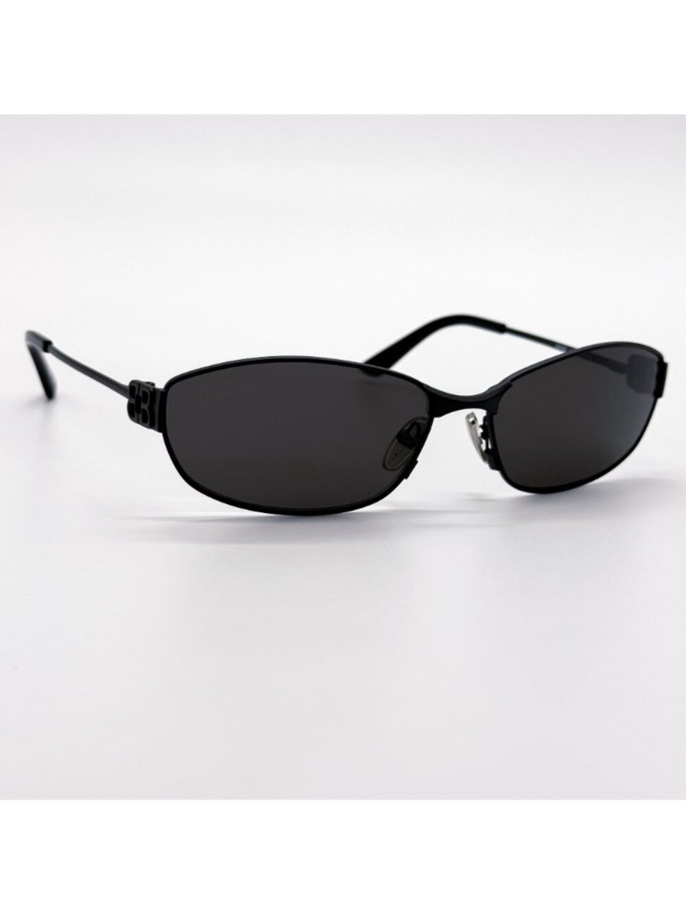 NEW BALENCIAGA BB0336S 001 SUNGLASSES BLACK WOMEN EYEWEAR BALENCIAGA - Picture 5 of 10